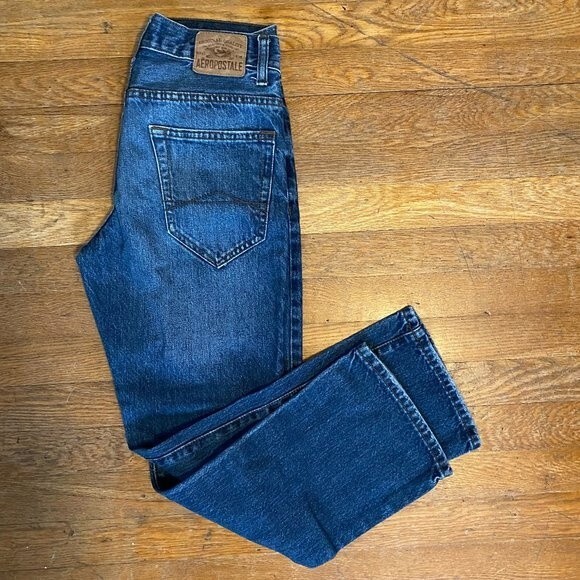 Aeropostale Driggs Slim Bootcut Cotton Mens Jeans Size 27/28 - Picture 6 of 9